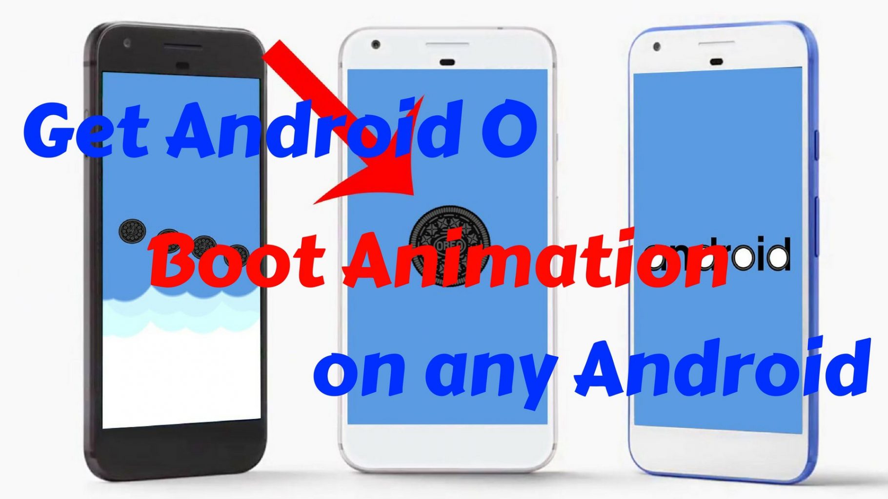 Get Android O boot animation on Any Android