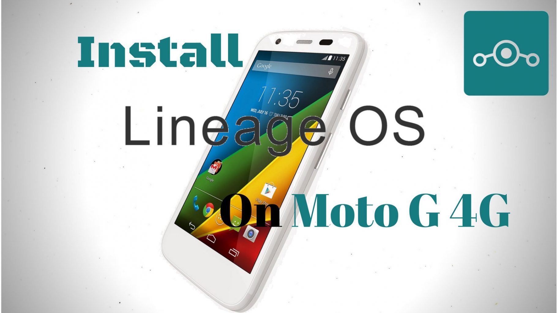 Lineage OS on Moto G 4G