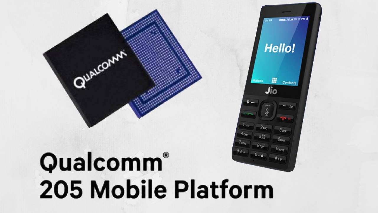Reliance JioPhone to be Powered by Qualcom 205